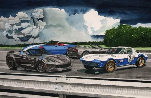 "Four Aces" by Dana Forrester; the Collector Edition is car 006